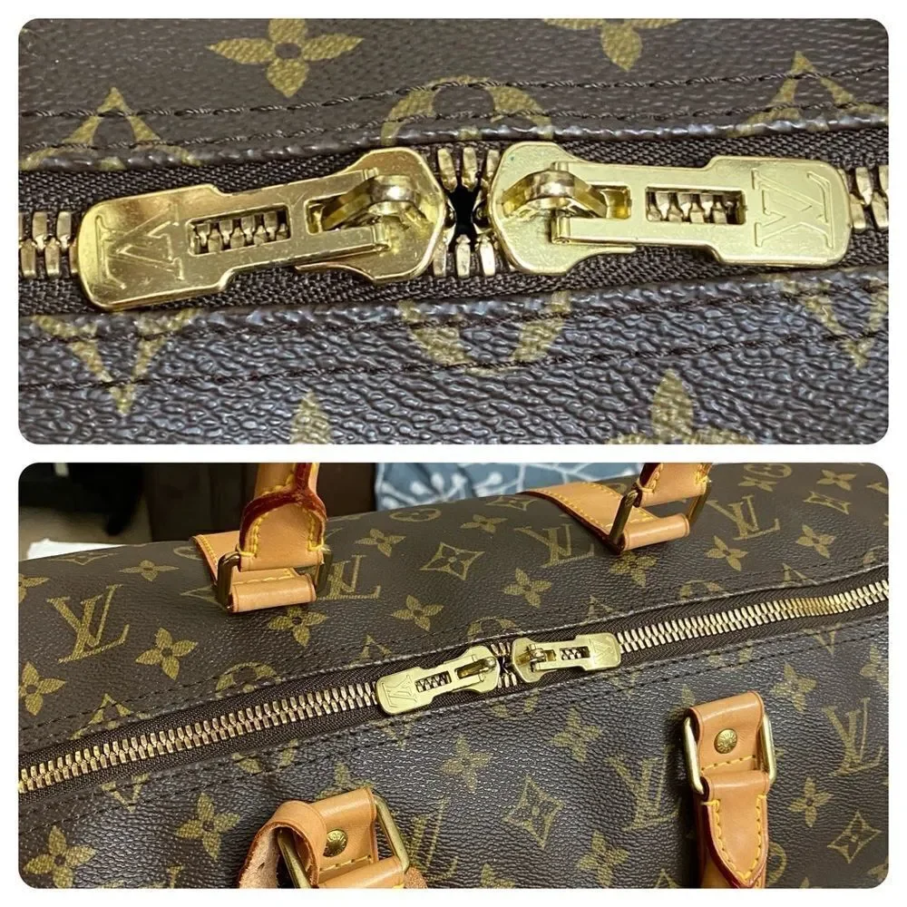 LOUIS VUITTON Monogram Keepall 50 Travel Bag FL0061